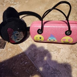 New ear muffs and Sunglass holder